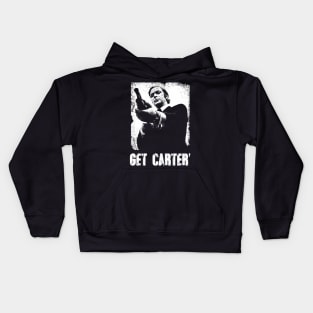 The Gritty World of Carter Get Retro Style Kids Hoodie